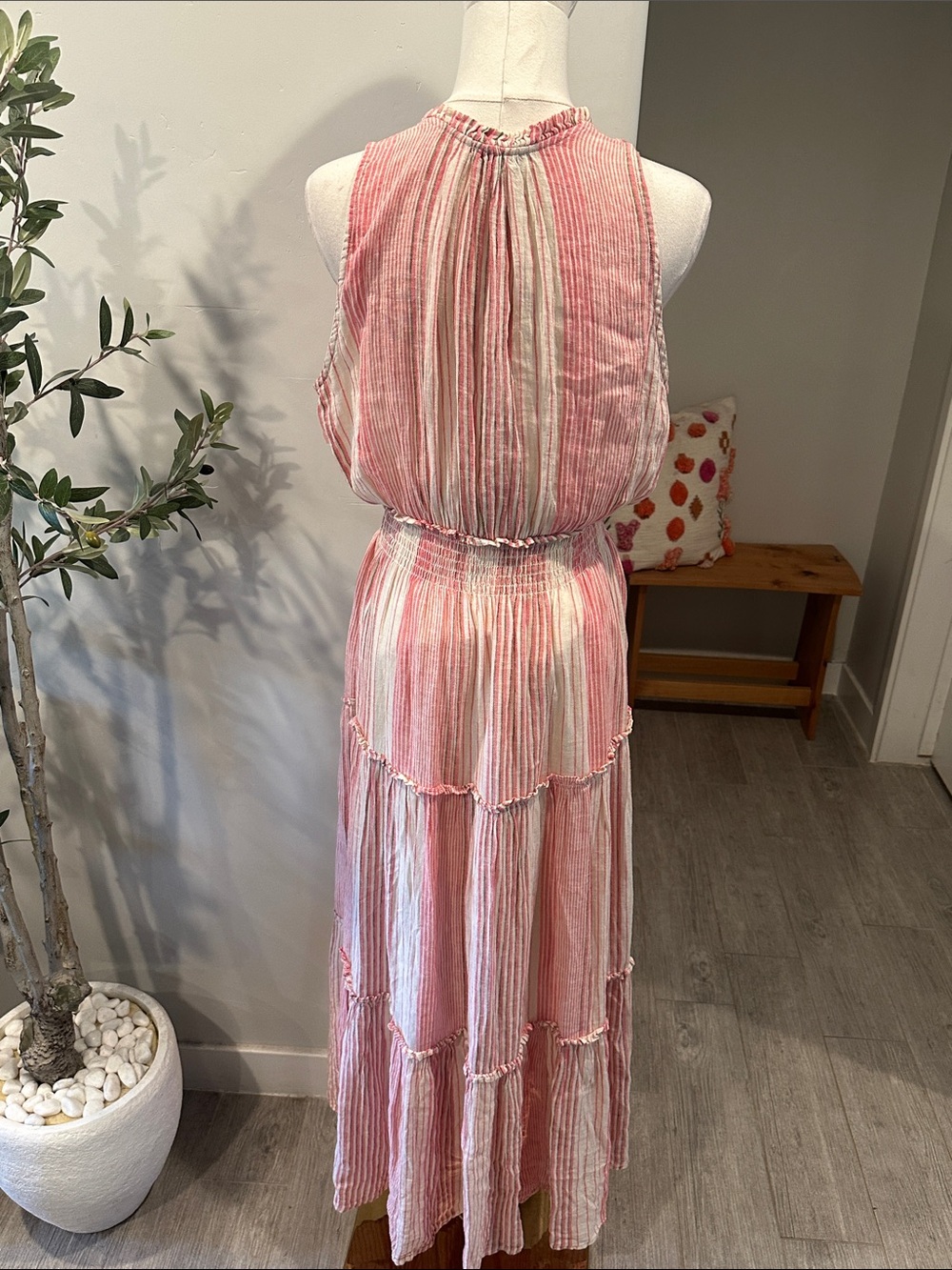 RAILS Lou Lou Salerno Stripe Maxi Dress New! - Picture 10 of 14